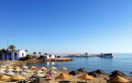 Small beach in Marbella